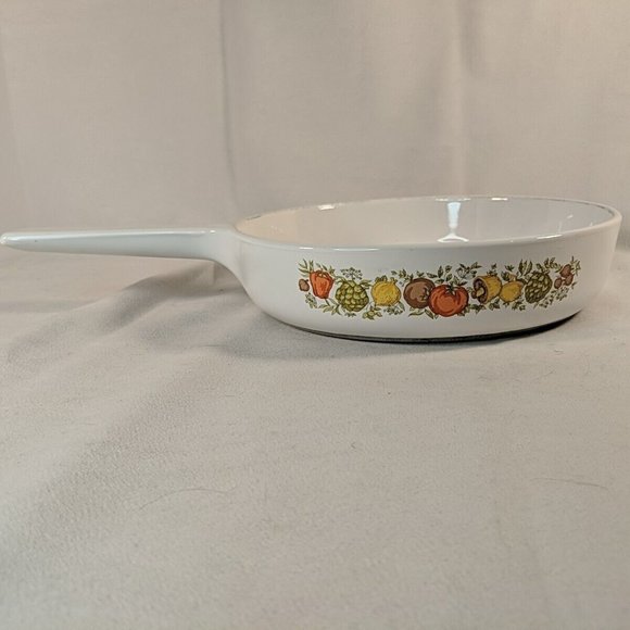 Rare Vintage Corning Rangetoppers Spice of Life 8 1/2" Ceramic Handle N-8 1/2 B - Picture 1 of 13